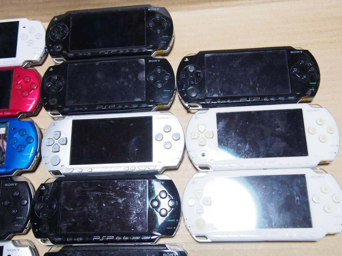 SONYソニー PSP-3000 2000 1000 本体 色々18台 難有完全ジャンク品 