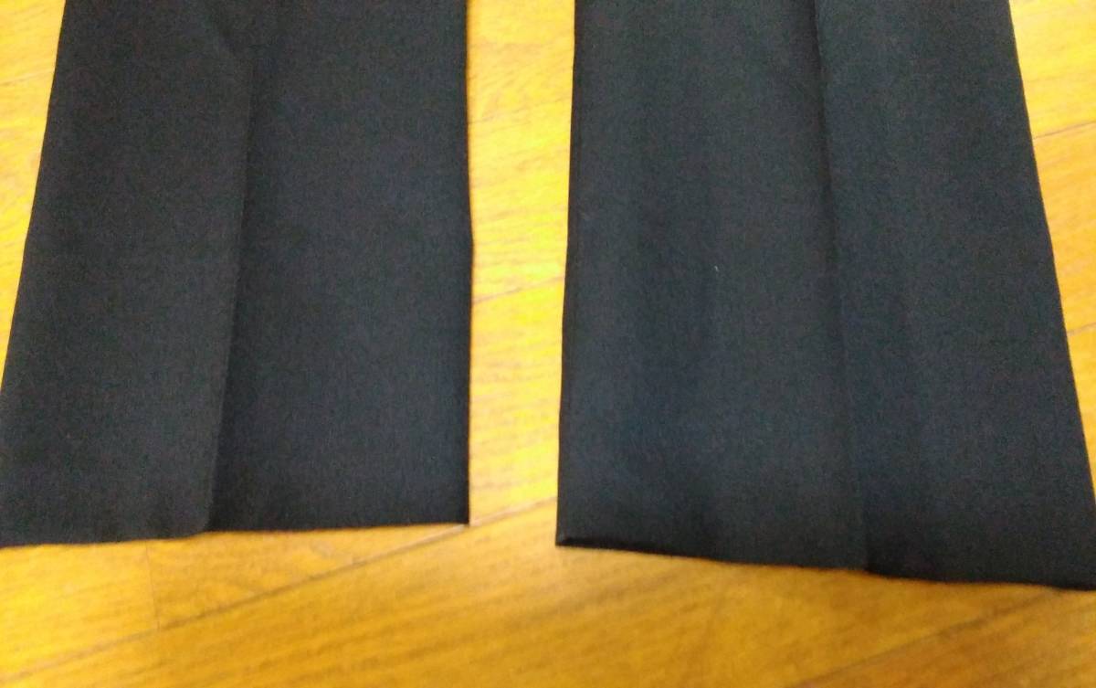 TAKEO KIKUCHI タケオキクチ テーラードジャケット+パンツ セットアップ SIZE:1 黒 送料1000円～_画像3