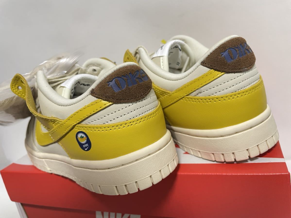 【送料無料】【新品訳あり】23.5㎝　NIKE WMNS DUNK LOW LX BANANA ナイキ ウィメンズ ダンク ロー LX バナナ