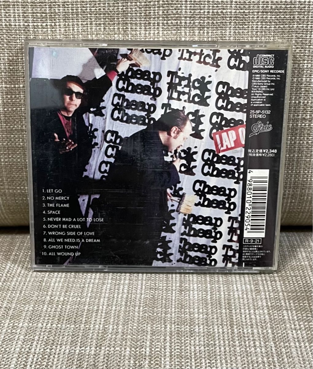CHEAP TRICK/LAP OF LUXURY チープ・トリック 永遠の愛の炎 88年作 中古CD