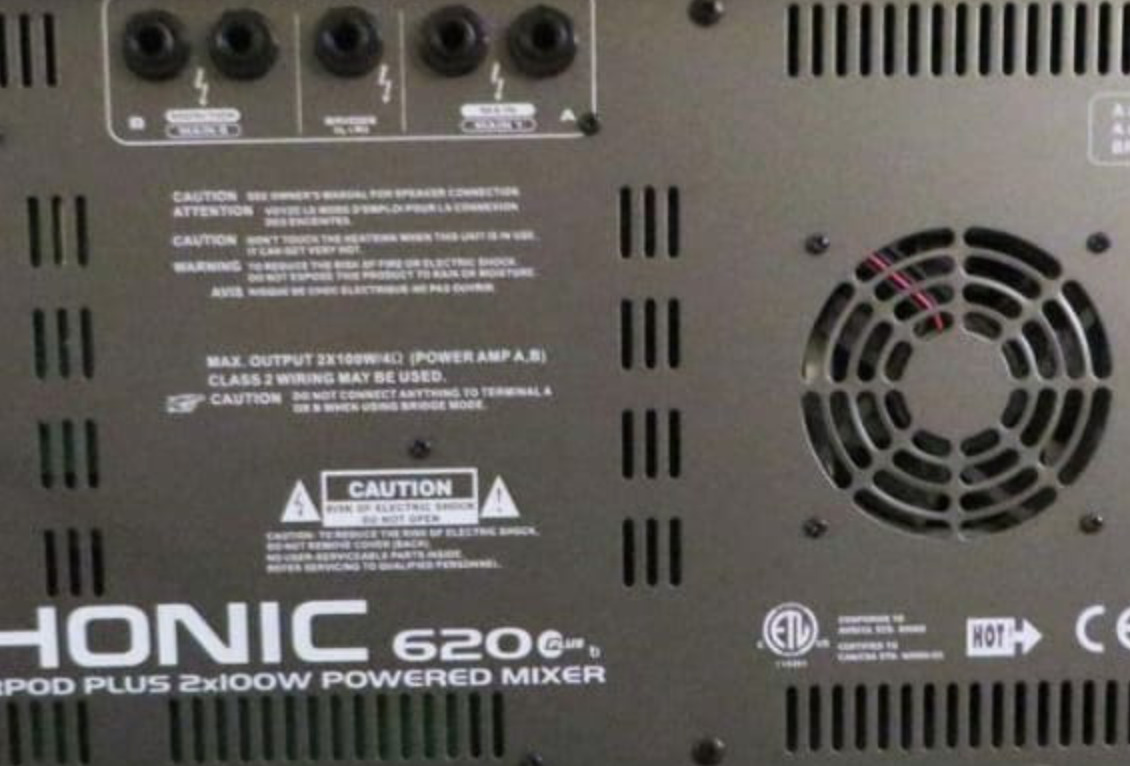 お気に入りのお気に入りのPHONIC POWERPOD 1062 パワードミキサー 器材