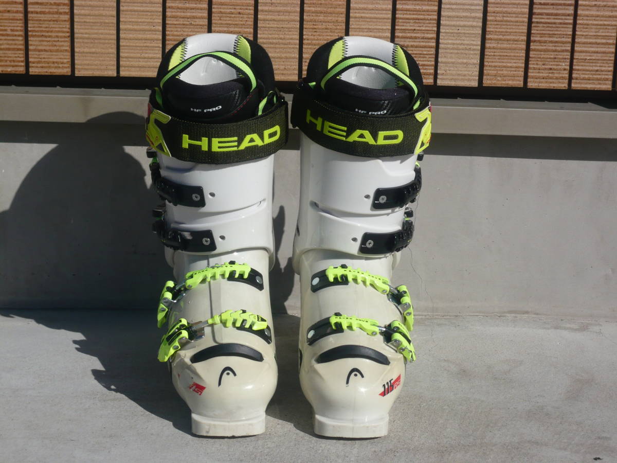 6 即決 HEAD/ヘッド スキーブーツ RAPTOR115 白 26.0cm/26.5cm 303mm