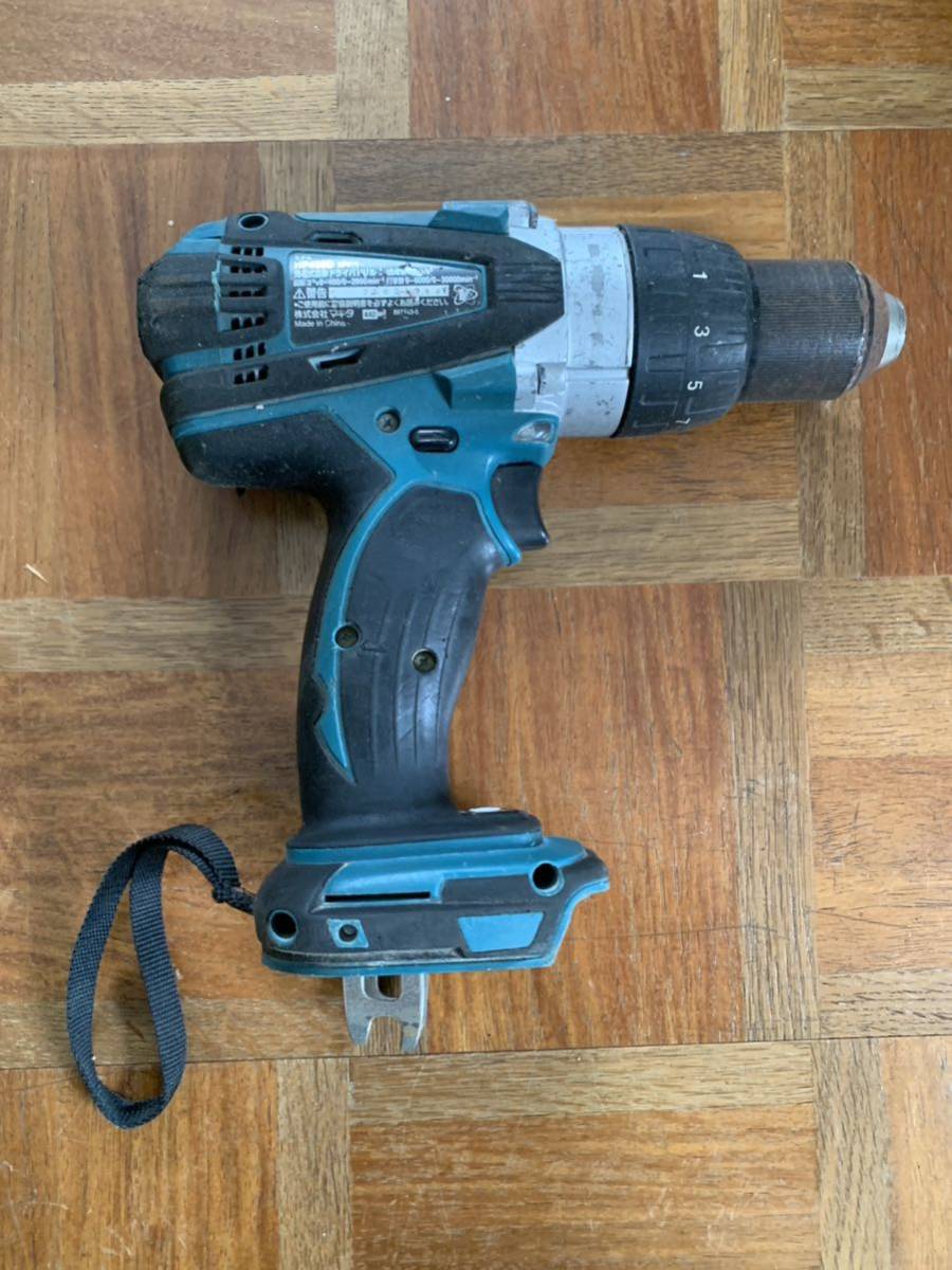 ジャンク makita 18v充電式震動ドライバドリル HP458D(中古)のヤフオク