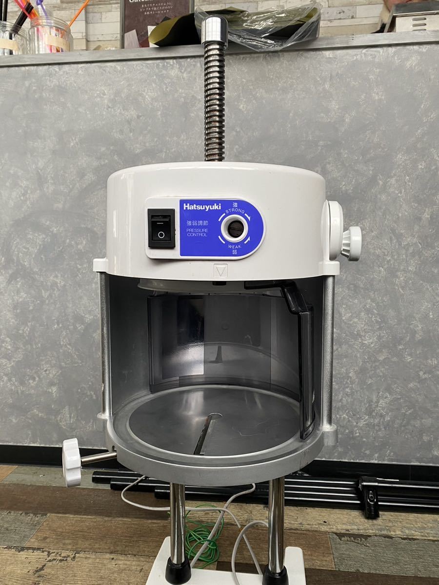A-001 初雪 HB600A ブロックアイススライサー 『ふわふわ』 かき氷