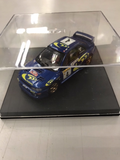 #MC014 minicar [1/43 Subaru Impreza WRC1997 year Monte Carlo Rally victory #4 P.Liatti/X.Pons [1102]]