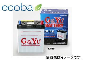 G＆Yu カーバッテリー ecoba（エコバ） ecb-115D31L_画像1