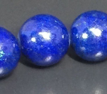 【Premio Fortuna】ラピスラズリ8ミリブレスレット 高貴の青 使いやすい8ミリ珠 内径約15.5センチ弱 506131■■の画像3