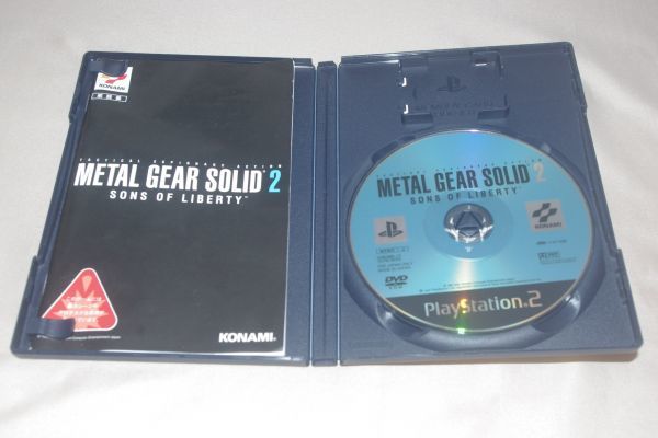 ▲PS2　METAL GEAR SOLID 2 SONS OF LIBERTY_画像2