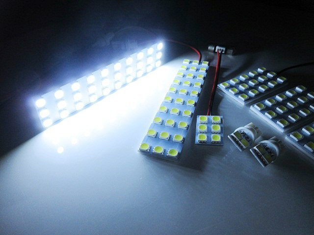 ヴェルファイア アルファード 20系 前期 後期 白 LED ルームランプ セット ホワイト SMD 室内灯 ATH ANH GGH_画像2