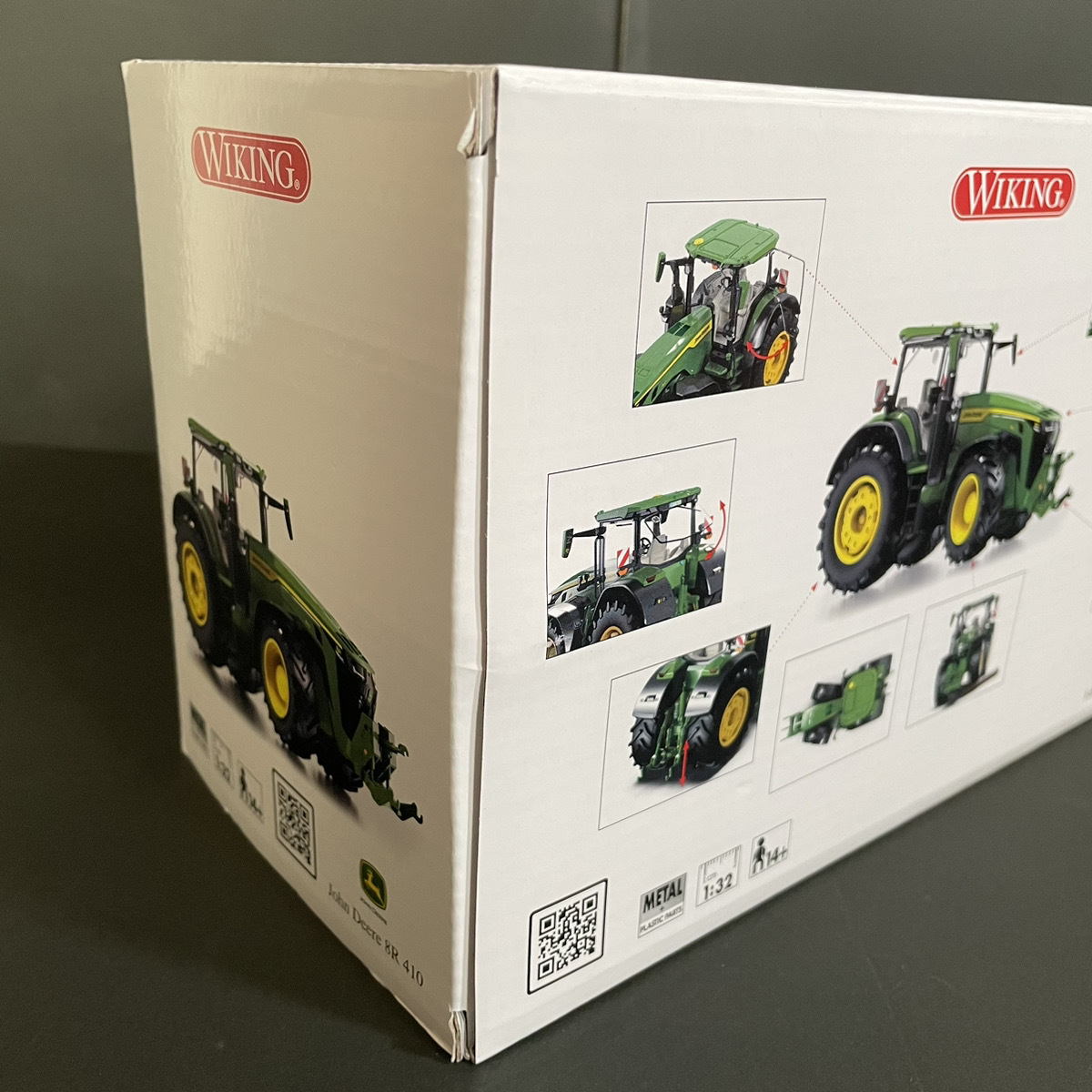 正規品! john deere wiking ジョンディア 8R410 トラクター