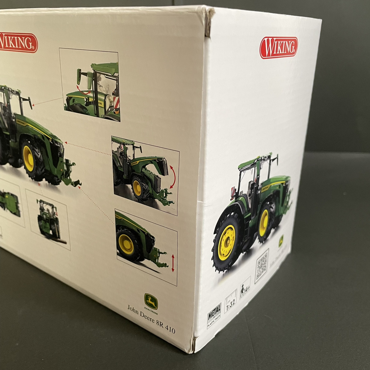 贈答 新品未開封 Wiking JOHN Deere 8R410 1 32スケール ヴィーキング