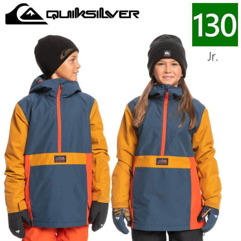 ○ QUIKSILVER STEEZE YOUTH JKT BSN0 130 子供用 キッズ ジュニア スノーボード スキー ジャケット JACKET 22-23_画像1