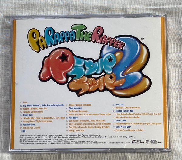 中古CD ★ MIXED BY KAORI ★  PARAPPA THE PARTY MIX / TOY'S FACTORYの画像2