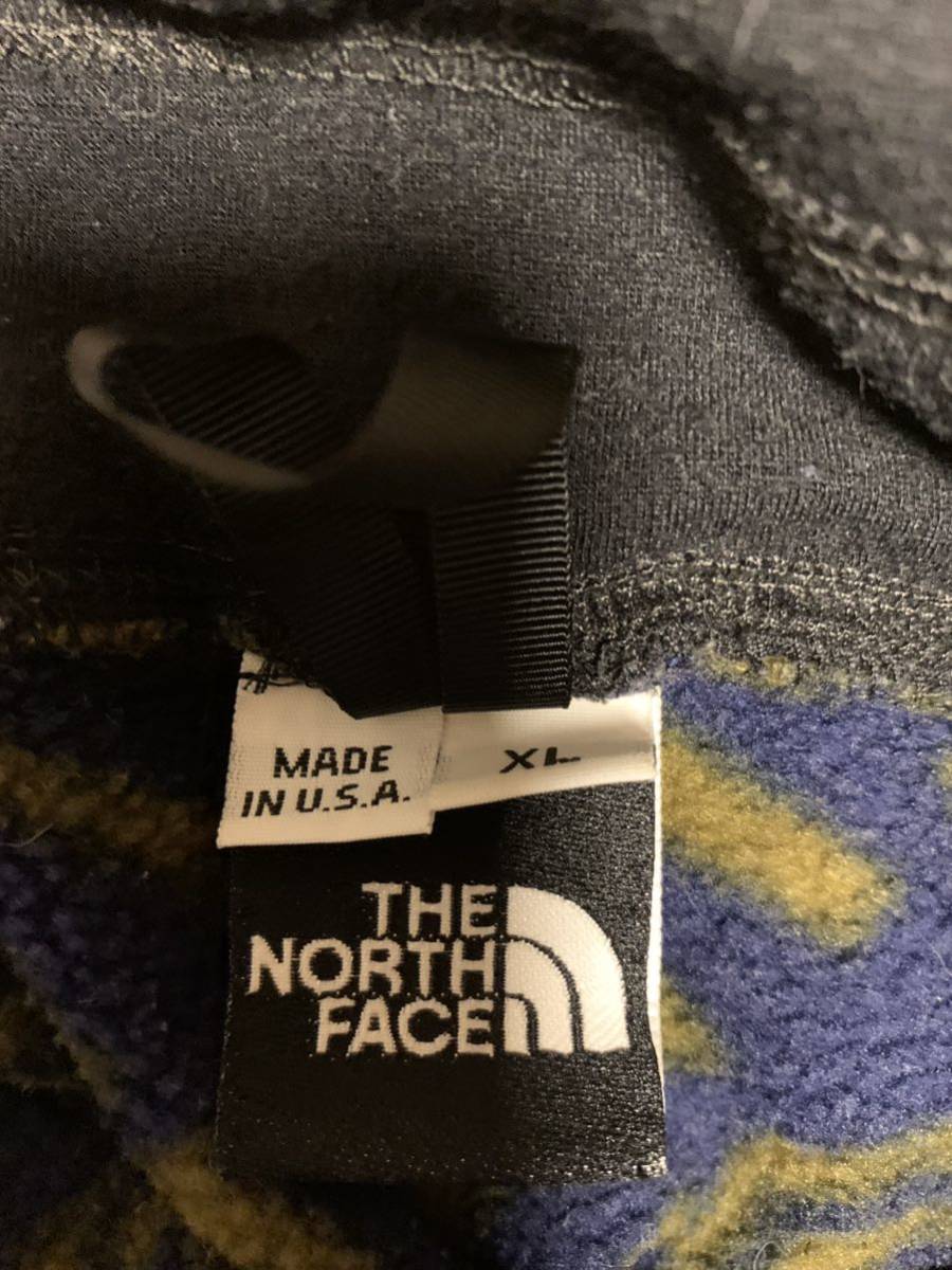 希少90’s オリジナルMade in USA THE NORTH FACE RAGEフリース size XL_画像3