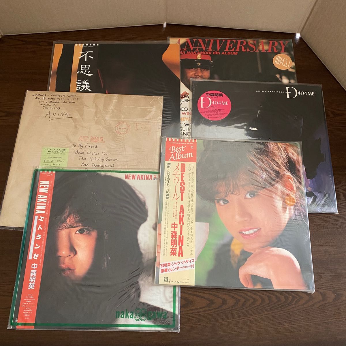 年末のプロモーション ◾️中森明菜 LPレコード6枚セット 邦楽