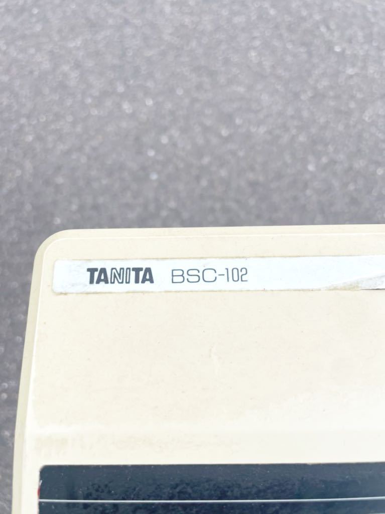 デジタル台はかり TANITA BSC-102ステンレストレー 体重計 計量器