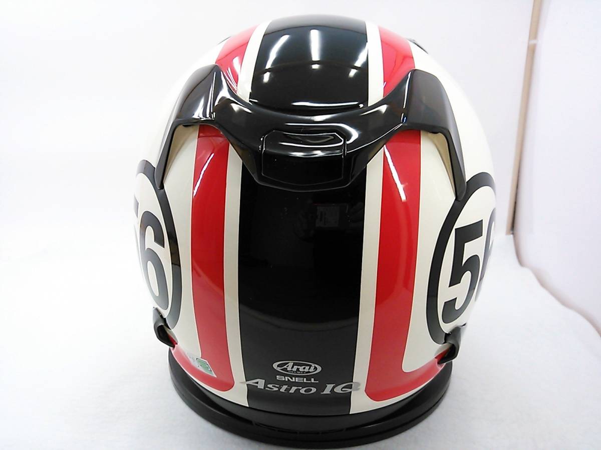 Arai アライ◇Astro IQ 赤・白 グラフィックデザイン◇サイズXL Arai アライ◇Astro IQ 赤・白 グラフィックデザイン◇サイズXL