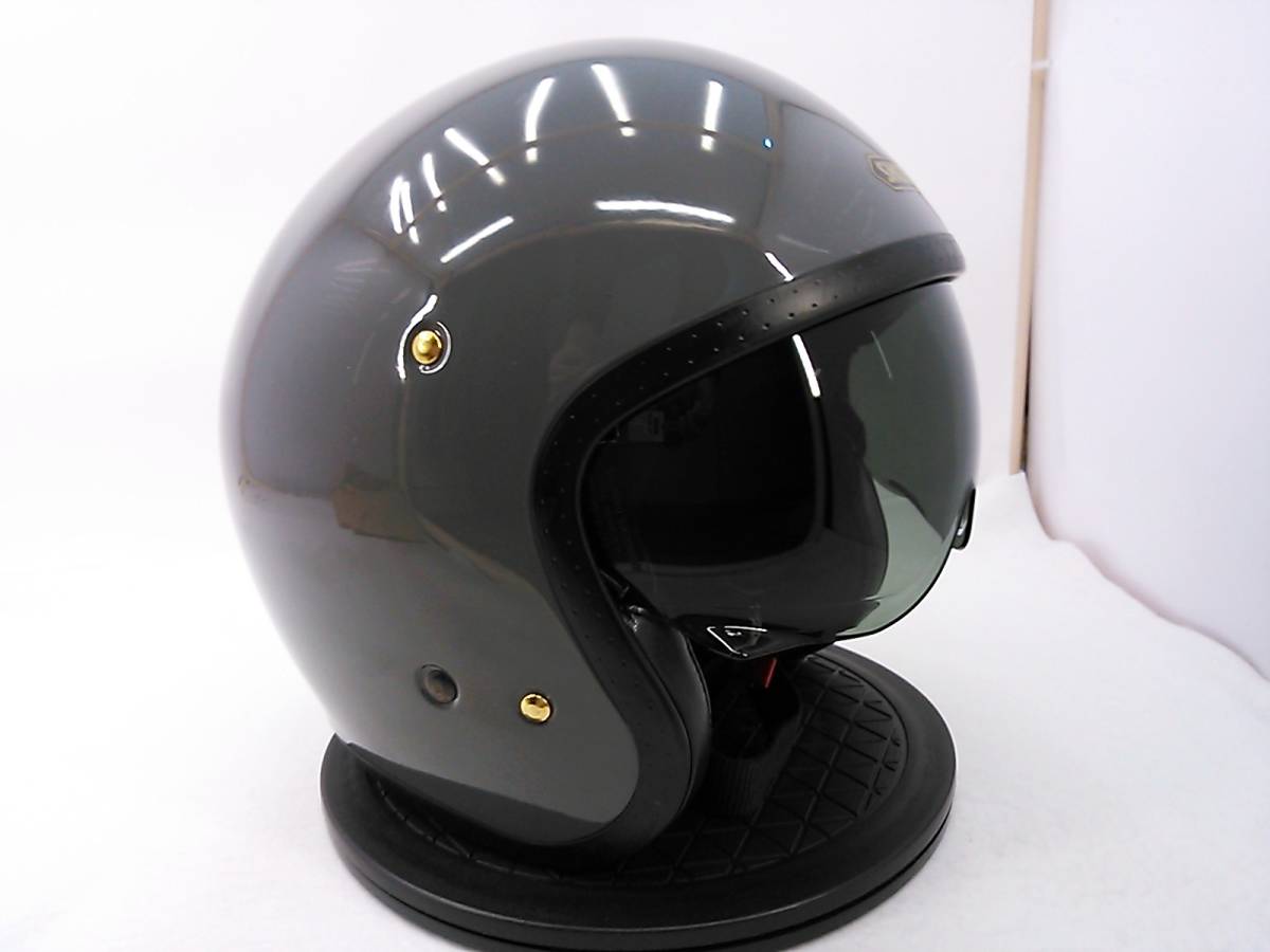 SHOEI ショウエイ JO J・O J.O ジェイ・オー ラットグレー Lサイズ スモークシールド付き