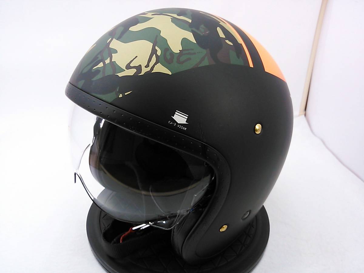 【送料無料】SHOEI ショウエイ JO J・O J.O ジェイ・オー SEAFIRE シーファイアー Mサイズ ジェットヘルメットの画像1