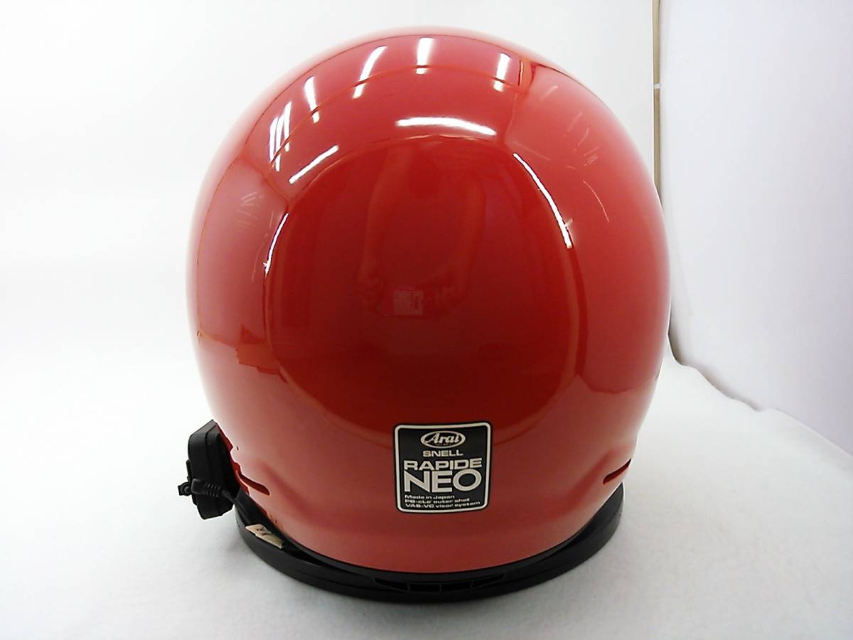 使用極わずか 美品 2019年製 Arai アライ RAPIDE-NEO ラパイドネオ