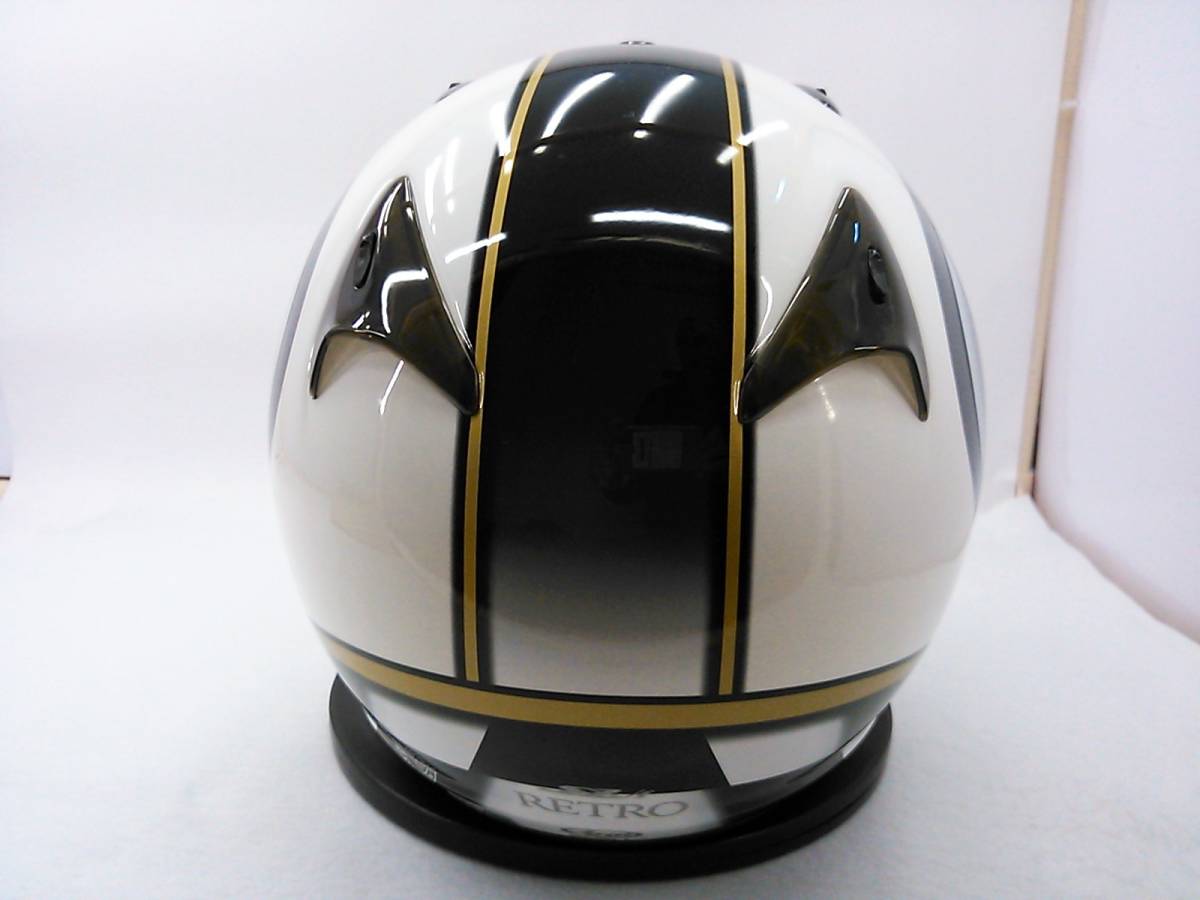 程度上 Arai アライ SZ-F SZF RETRO レトロ Mサイズ スモークシールド