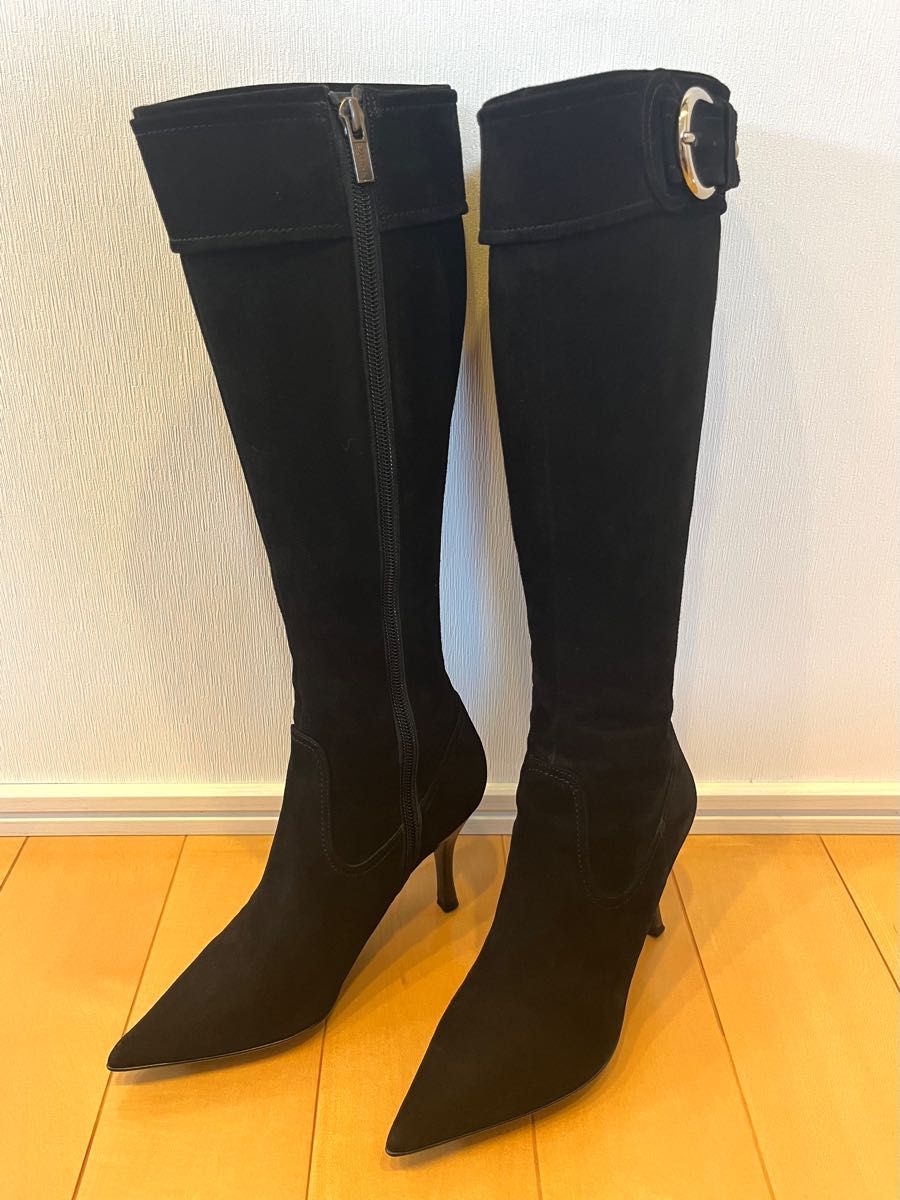 DIANA ダイアナ ロングブーツ スエード 22.5cm | lokomotivblog.hu