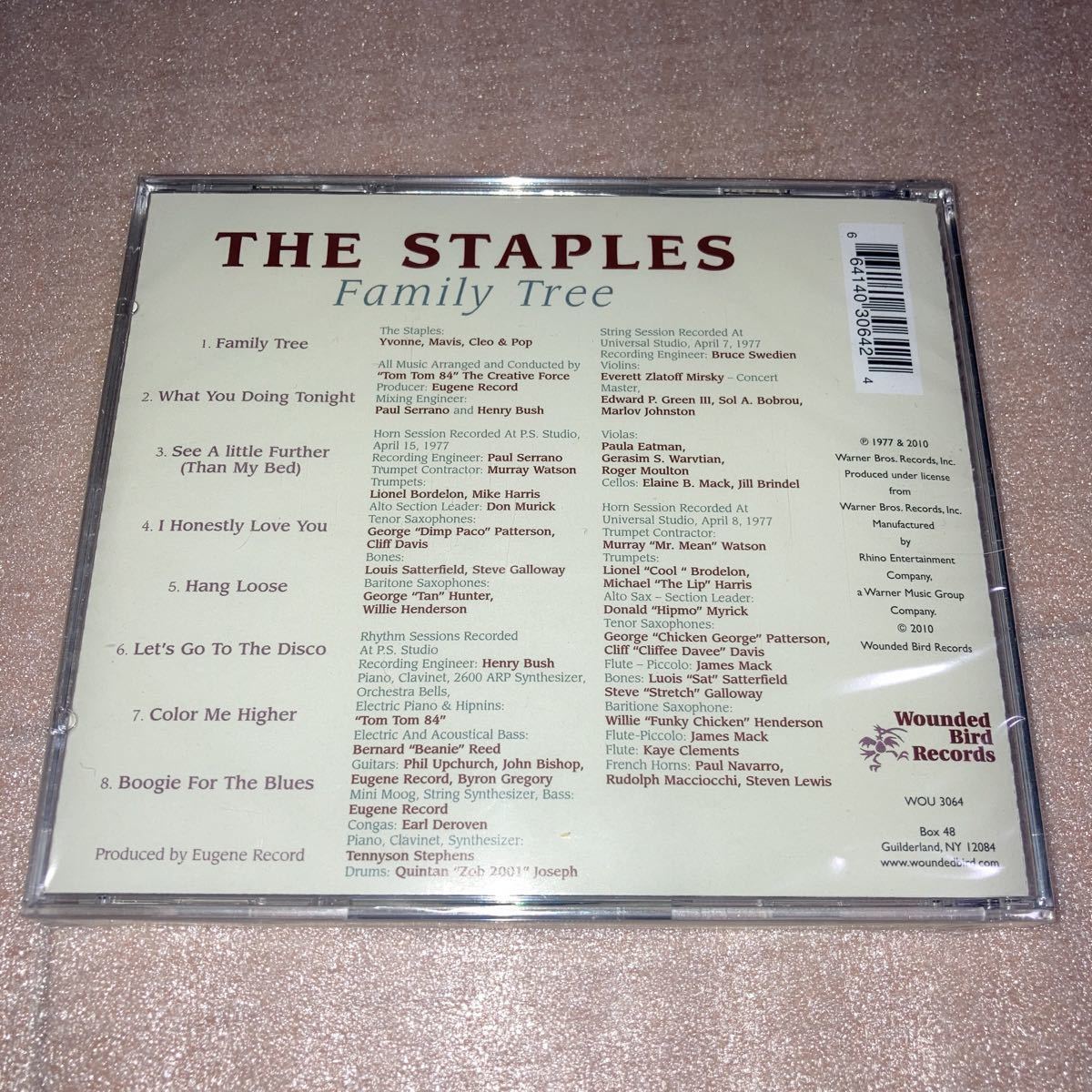 SOUL/THE STAPLES/Family Tree/1977/PRO. EUGENE RECORD of CHI-LITESの画像2