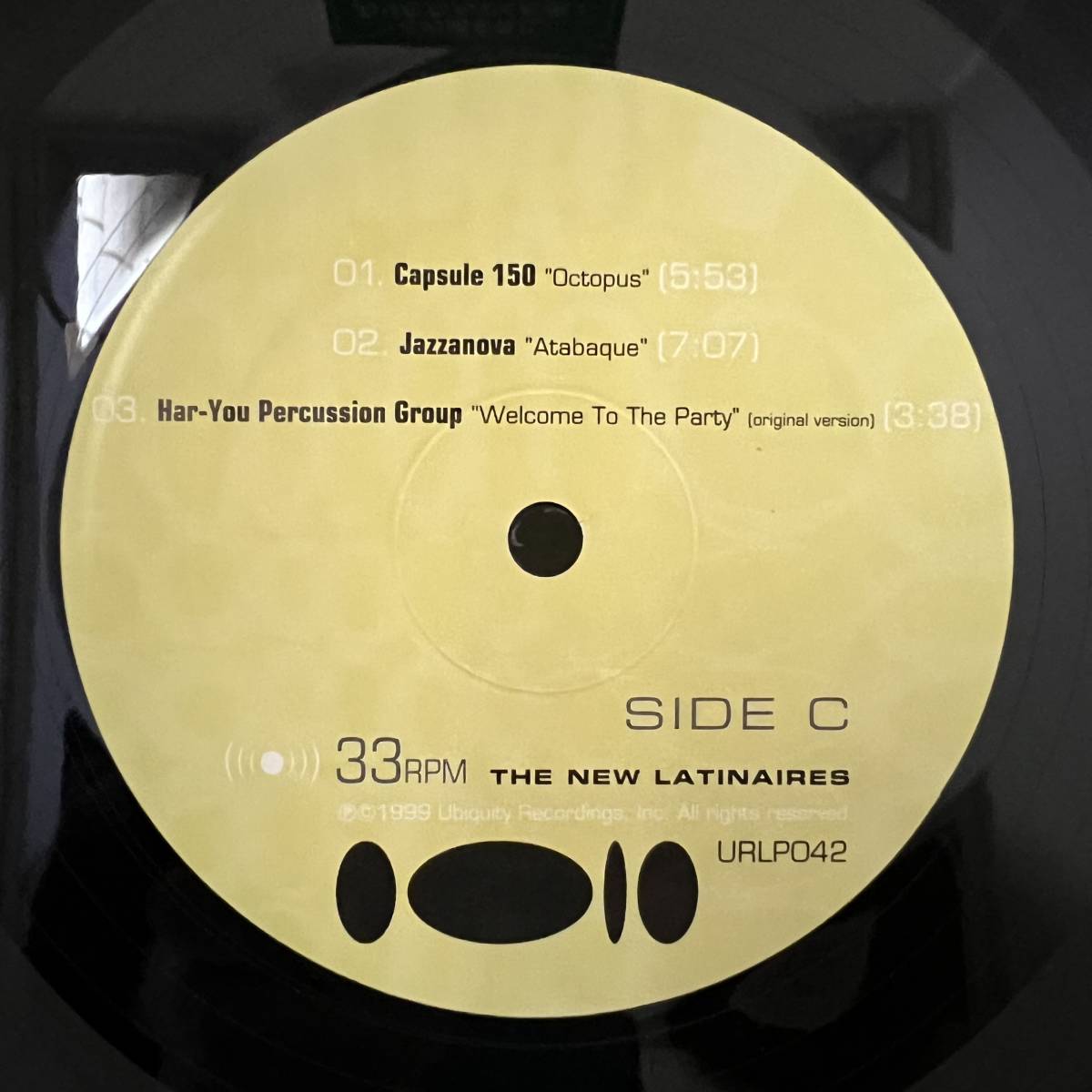 Future Jazz LP - Various - The New Latinaires - Ubiquity - VG - シュリンク付_画像5
