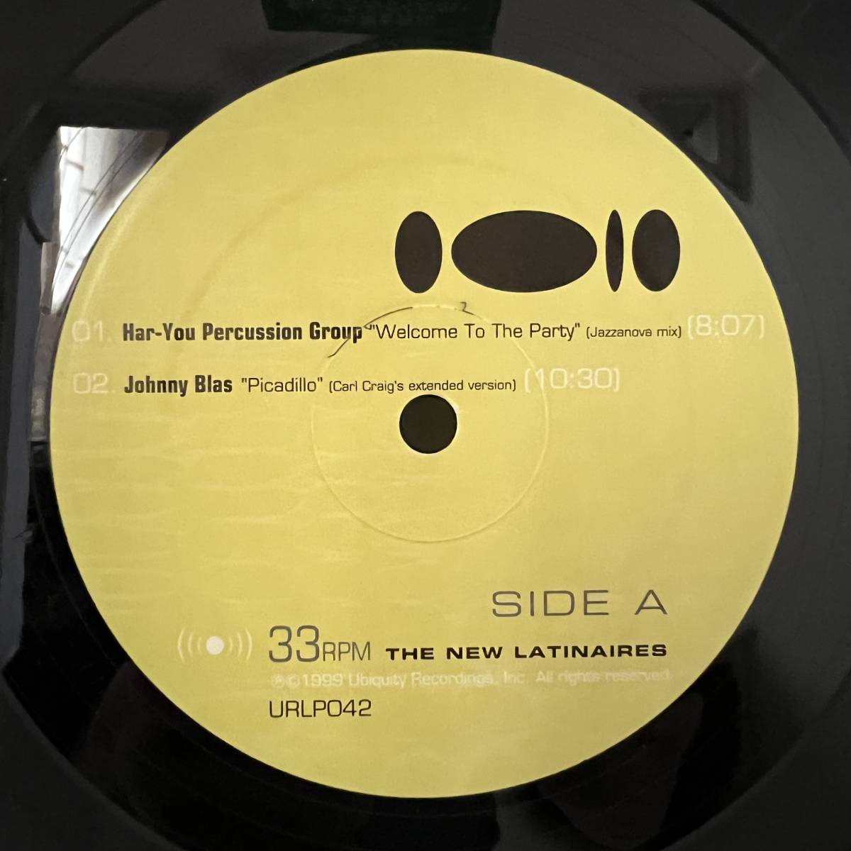 Future Jazz LP - Various - The New Latinaires - Ubiquity - VG - シュリンク付_画像3