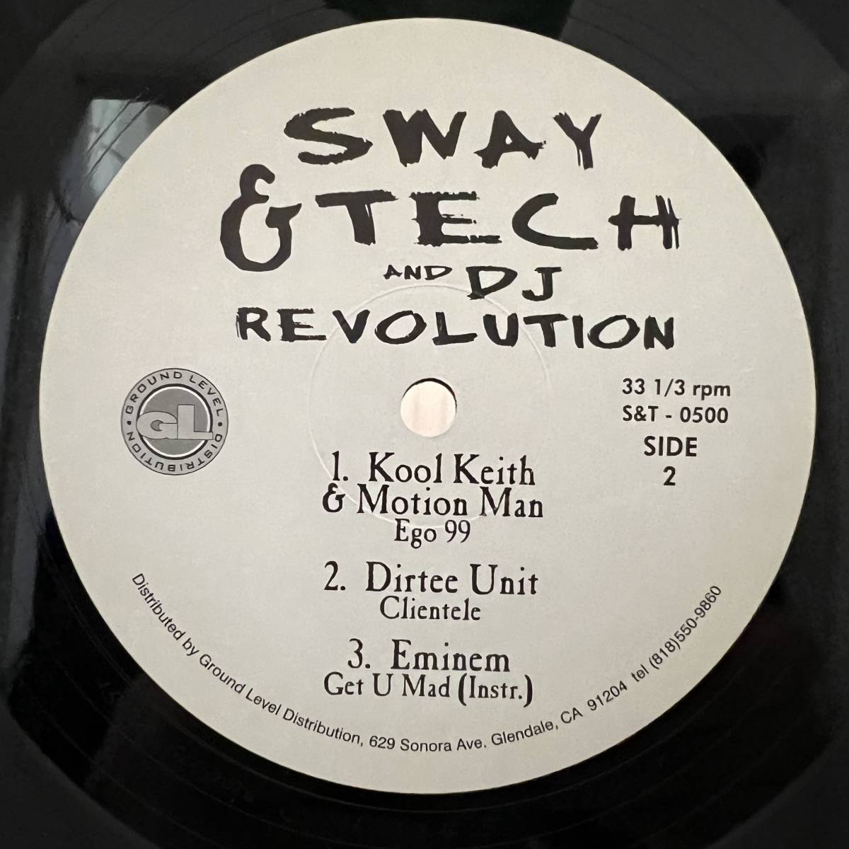 Hip Hop 12 - Sway & King Tech - Get U Mad - S&T - VG+ - シュリンク付_画像3