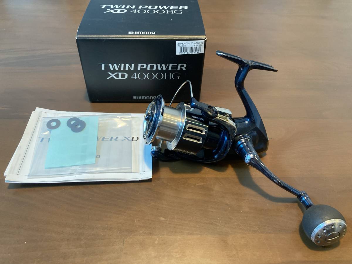 シマノ 21 ツインパワーXD 4000HG SHIMANO 21 TWIN POWER XD