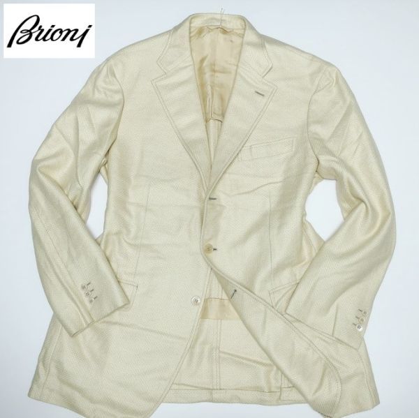 配送員設置 極美品 Brioni 極上カシミヤ☆ブリオーニ テーラード