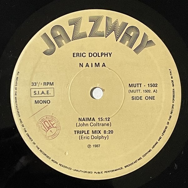 Eric Dolphy - Naima - Jazzway ■_画像2