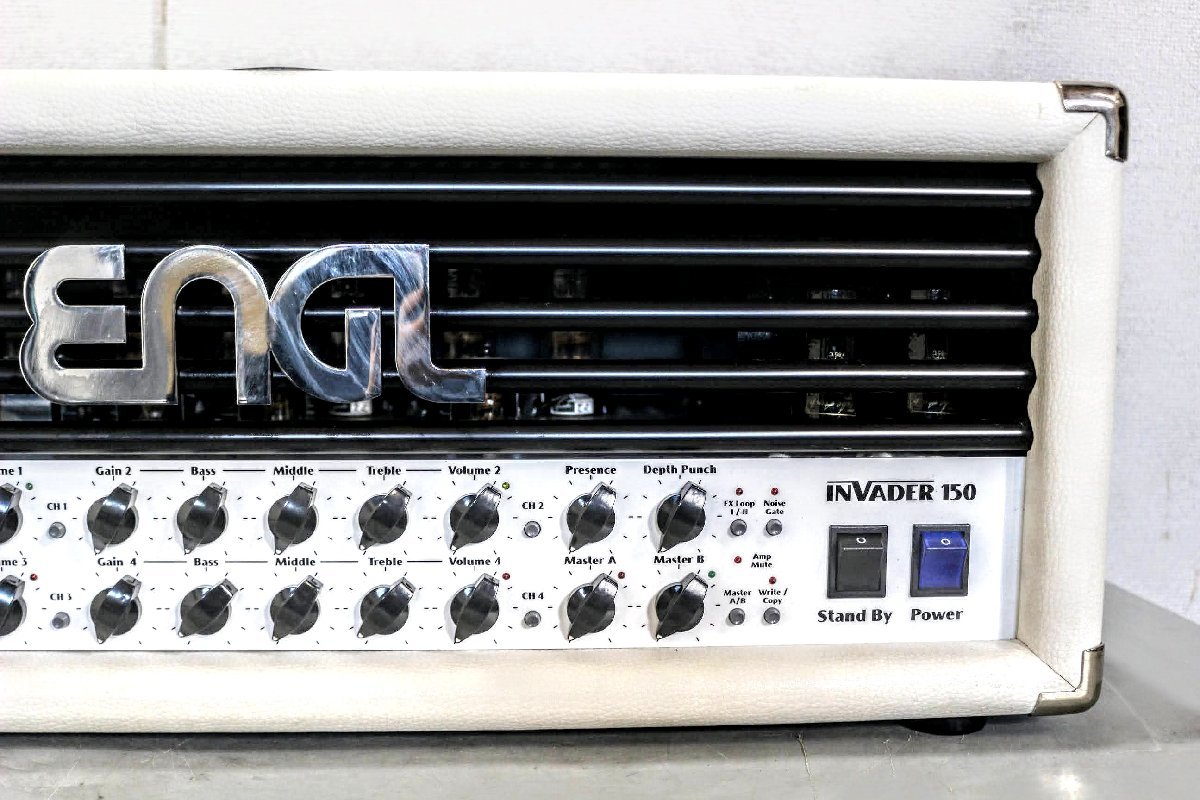 動作良好☆ENGL INVADER 150 (E640)エングル インヴェーダー ギターアンプ 電源コード・NOAHSARK AC/DC-1 サプライ付属  X1Y572の画像4