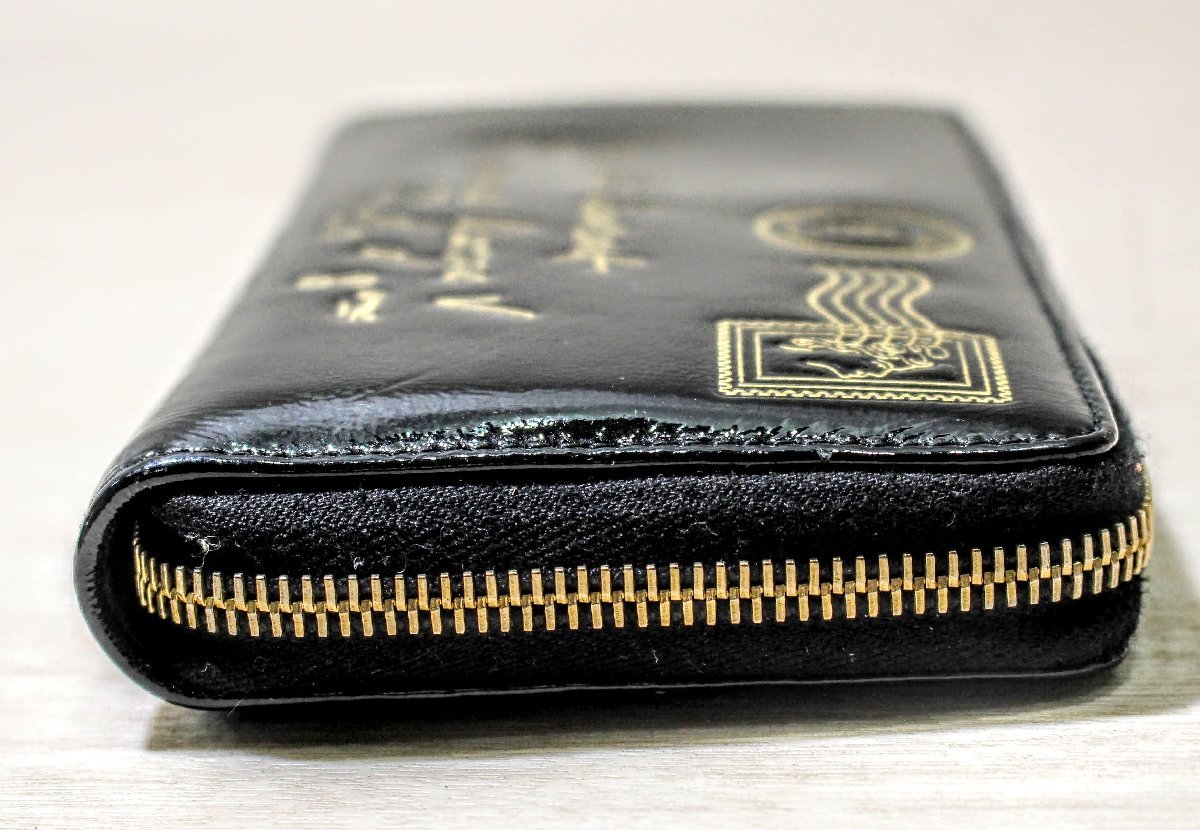 75%以上節約 美品 YVES SAINT LAURENT Yメール パテントレザー tdh