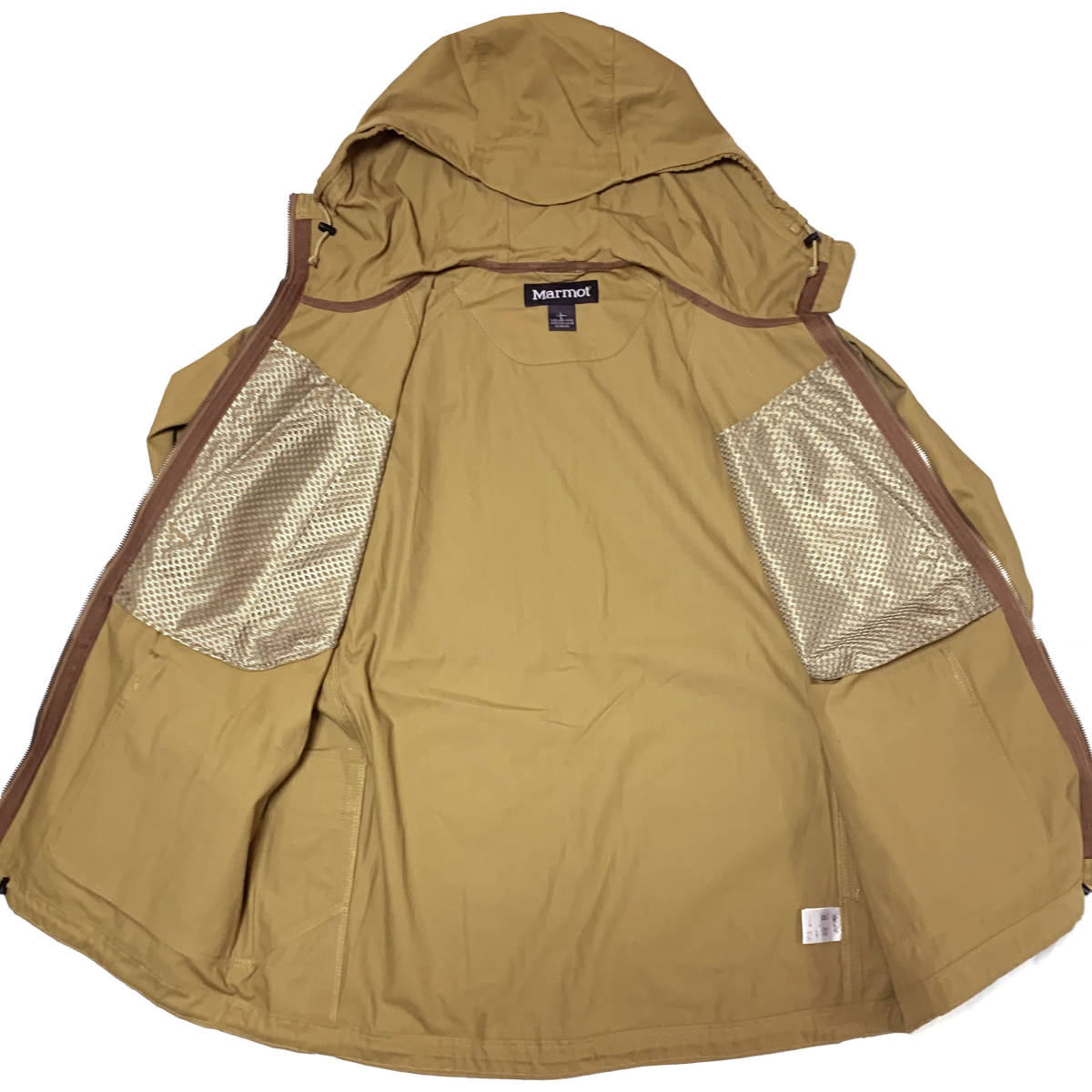  new goods L size Marmot burner Be jacket light brown yellow Stone TOMSJK08 mountain climbing camp mountain parka outer 