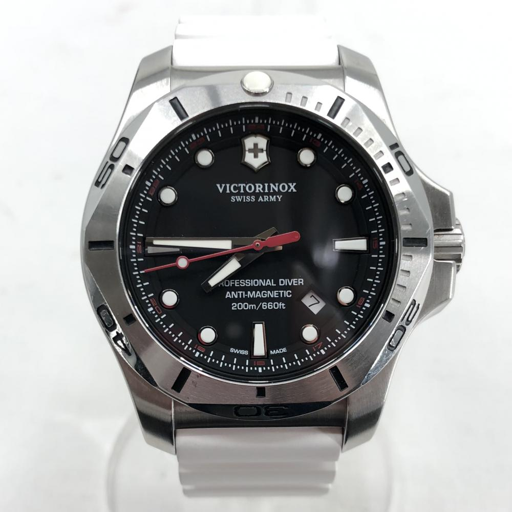 【中古】VICTORINOX プロフェッショナルダイバー 241781 クォーツ ラバーバンド ビクトリノックス[240017535148]_画像1