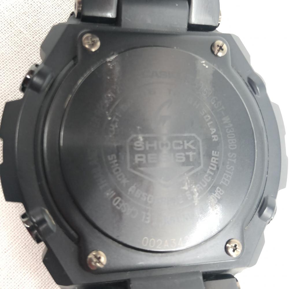 【中古】G-SHOCK GST-W130BD-1AJF 腕時計 ブラック カシオ ジーショック[240017532229]_画像6