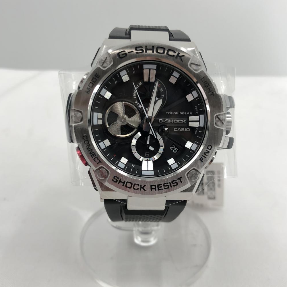 人気の新作 【中古】G-SHOCK GST-B100-1AJF ジーショック[240017536864