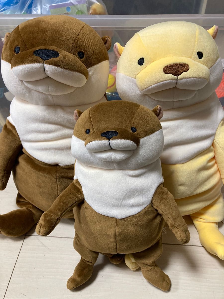 シナダグローバル もちかわうそ カワウソ ぬいぐるみ Lサイズ シナダグローバル もちかわうそ カワウソ ぬいぐるみ Lサイズ