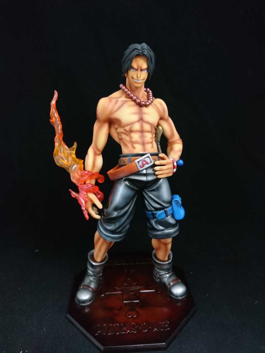 リペイント エクセレントモデル Portrait.Of.Pirates LIMITED EDITION ポートガス・D・エース Ver.1.5別注 pop 特注製品