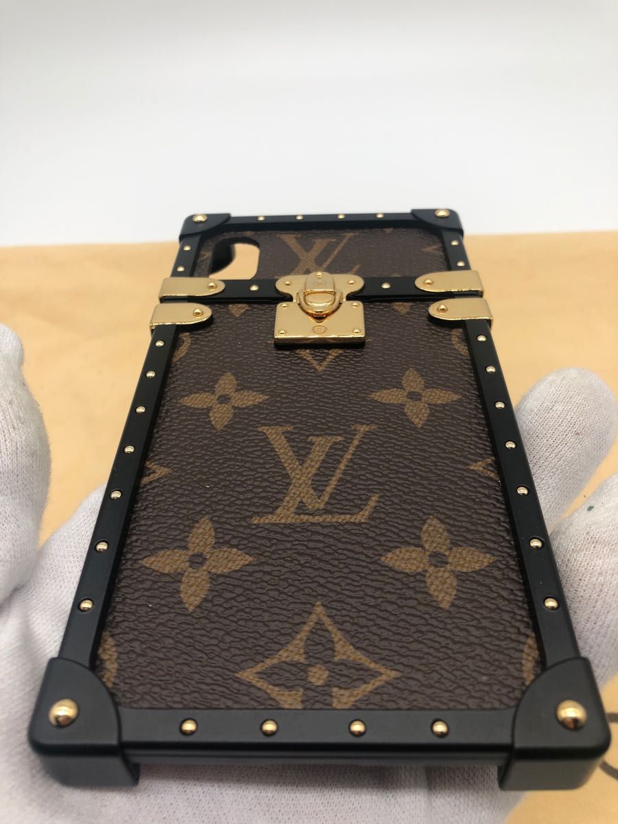 美品 LOUIS VUITTON ヴィトン アイトランク iPhone X XS モノグラム 