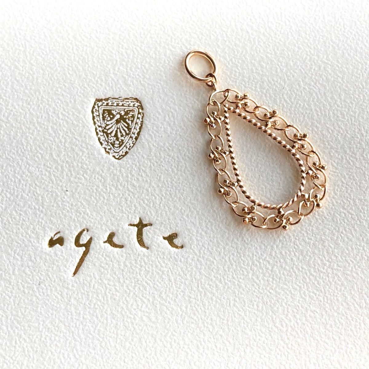 agete K10 ネックレス チャーム | givebacktickets.com