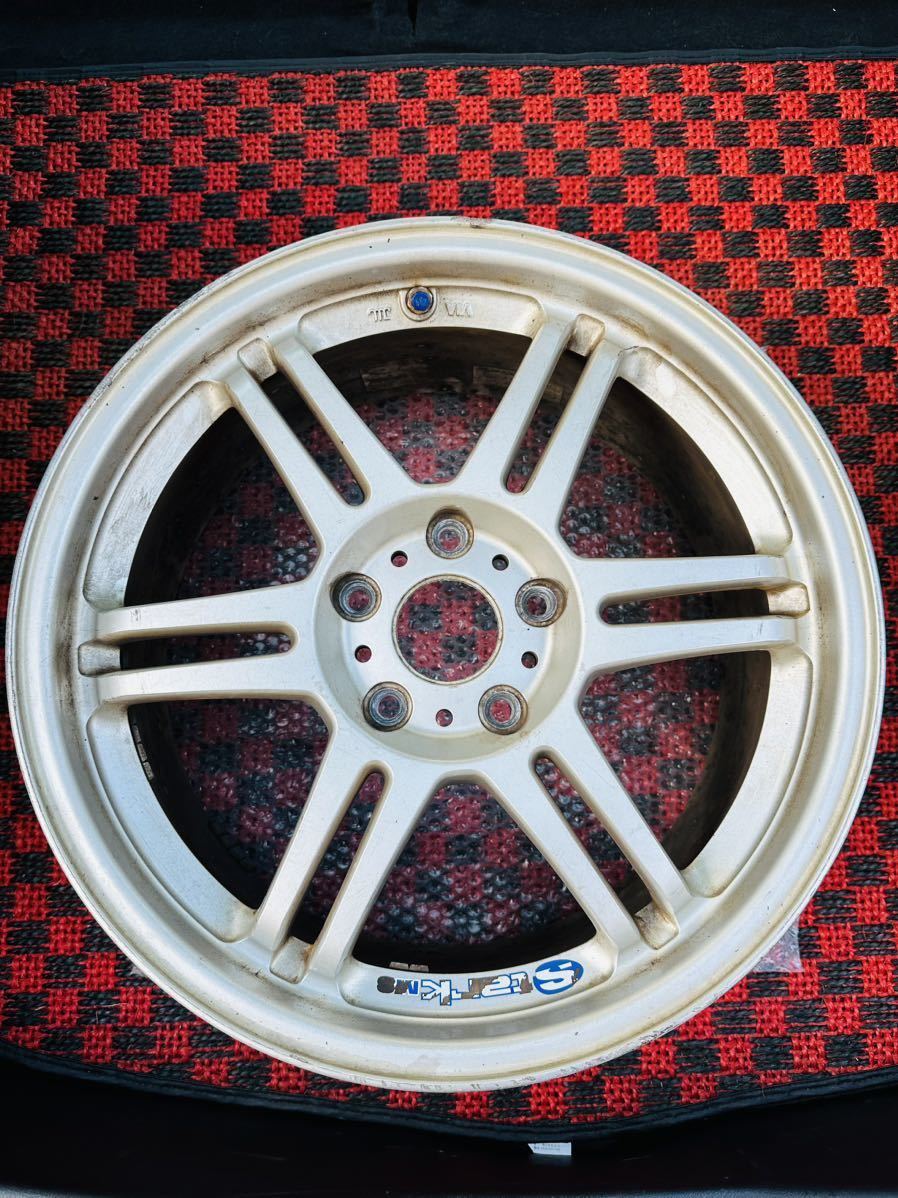 超軽量 鍛造 RAYS 5H シビック 激レアサイズ スイフト 4本セットTE37