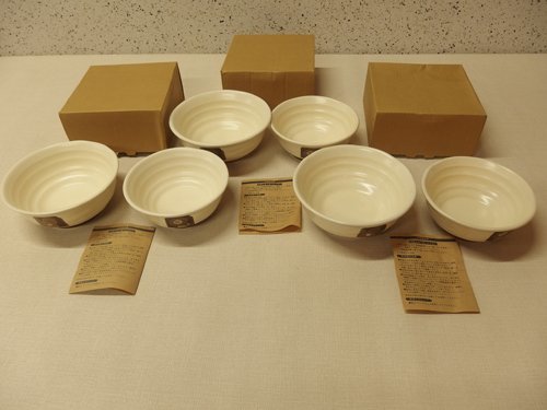 0130135w[ Mister Donut ponte lion ....2 piece set 3 box together ] large small set / parent . porcelain bowl / ceramics / tableware / Novelty / long-term keeping goods 