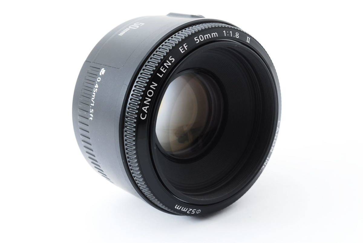 超人気 Canon EF 50mm F1.8 Ⅱ 単焦点・撒き餌レンズ