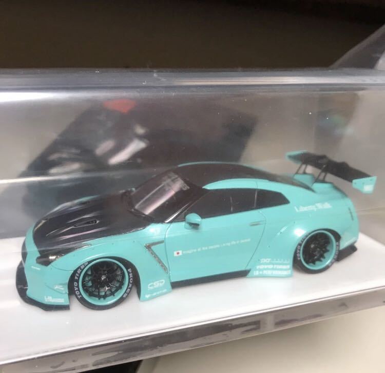 海外ショップ特注 Tiffany ティファニー EIDOLON × ZOOMER makeup メイクアップ アイドロン 1/43 LB-WORKS R35 GT-R リバティーウォーク_画像1