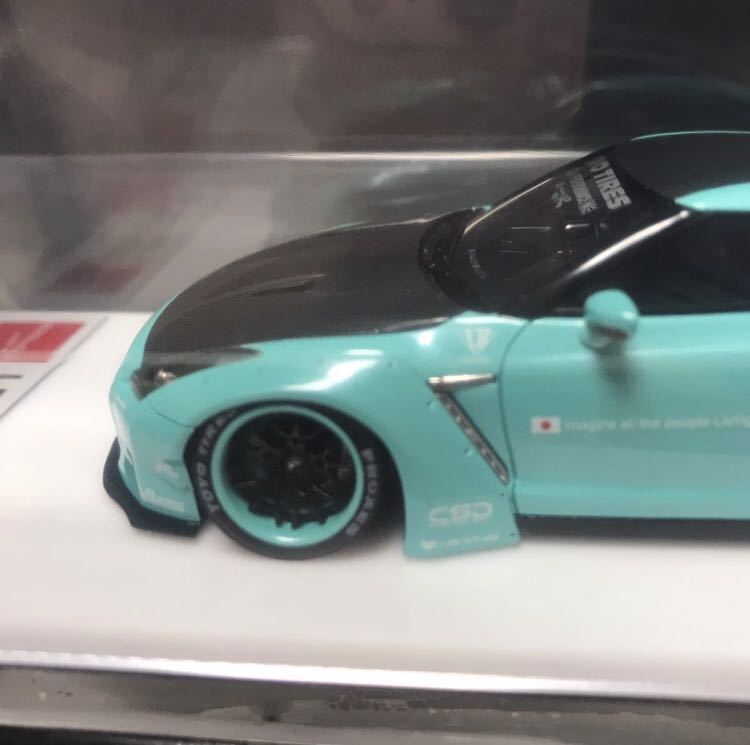 海外ショップ特注 Tiffany ティファニー EIDOLON × ZOOMER makeup メイクアップ アイドロン 1/43 LB-WORKS R35 GT-R リバティーウォーク_画像8