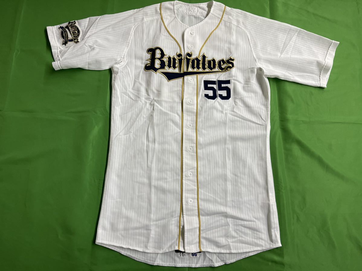 オリックスバファローズ T-岡田 #55 実使用 ユニフォーム 2011