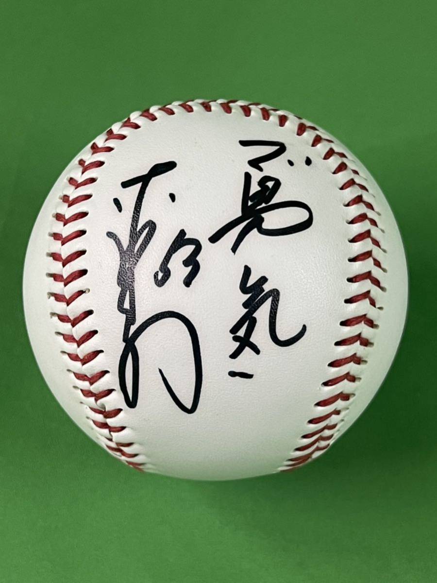  Hanshin Tigers red star . wide #53 with autograph ball ⑤